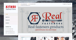 Desktop Screenshot of kitabihardware.in